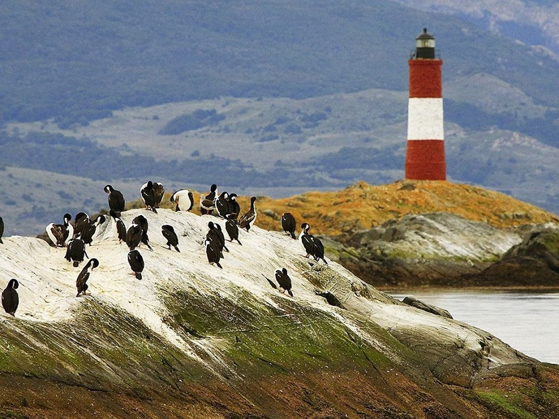 Lighthouse in Ushuaya 