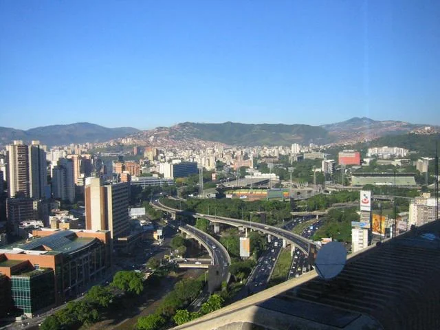 In the photo: Caracas, the capital of Venezuela