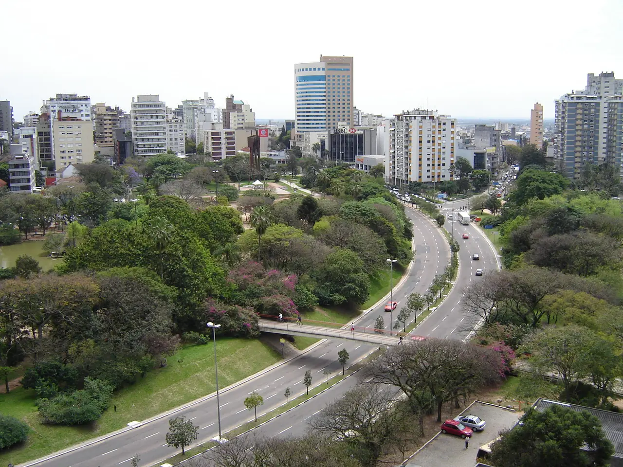 in photo: Porto Alegre  city in Brazil