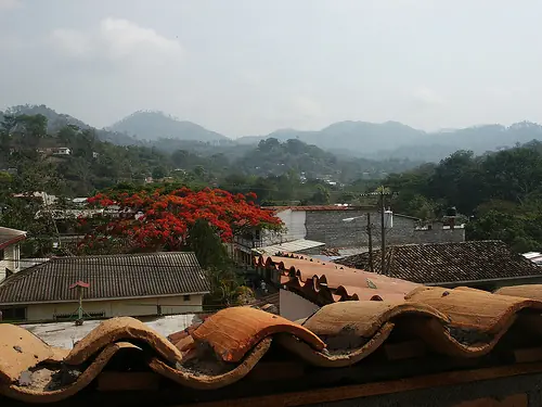 In the photo: the ruins of Copan in Honduras