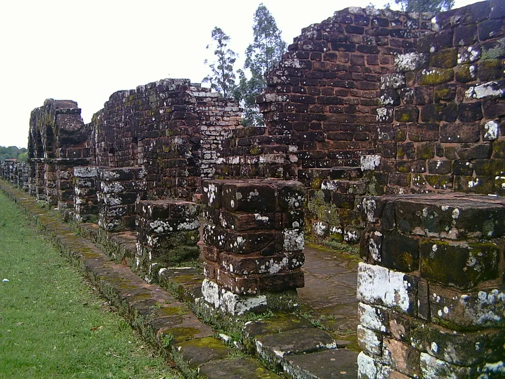In the photo: Ruins of Encarnación & Trinidad in Paraguay
