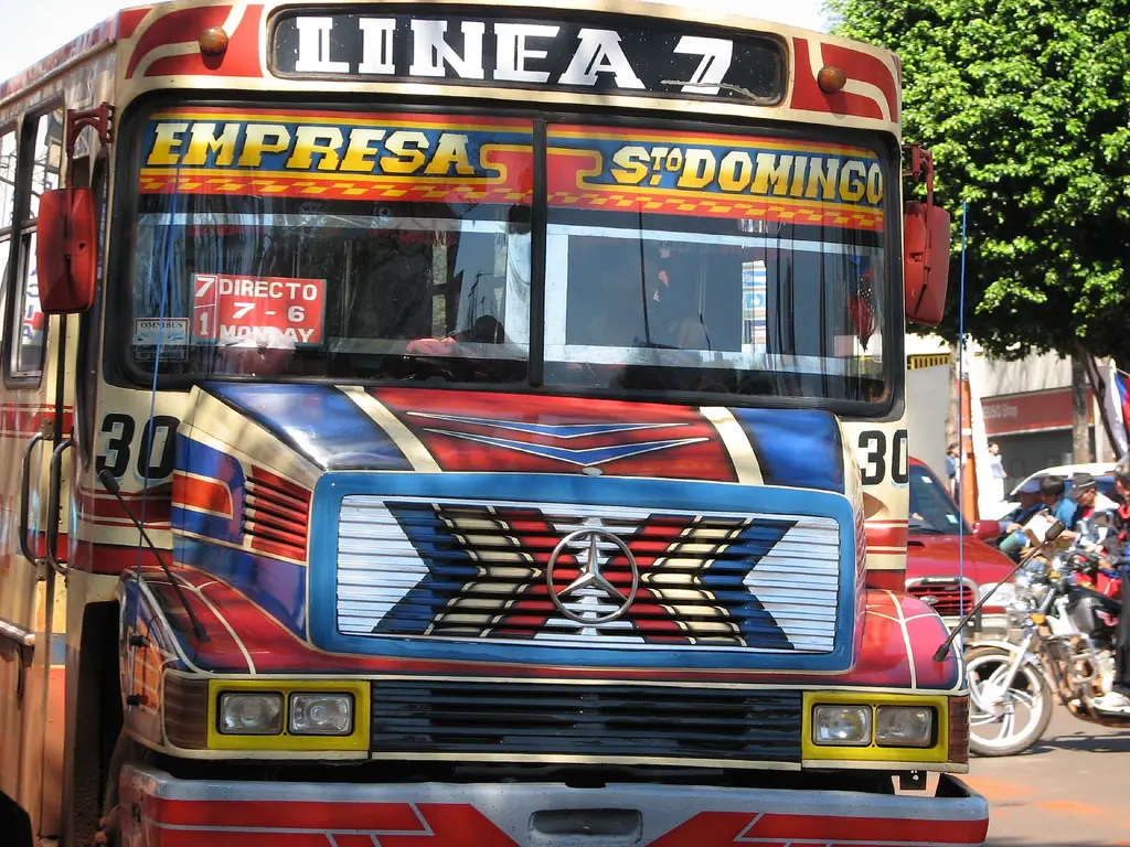 In the photo: Ciudad del Este, a city in Paraguay