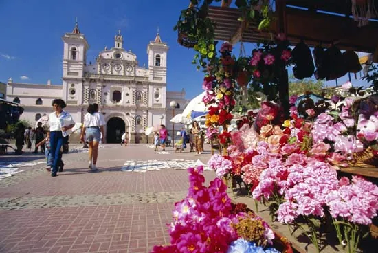 In the photo: the city of Tegucigalpa in Honduras