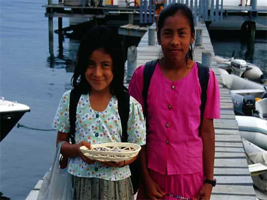 in photo: Resort and city of Placencia in Belize
