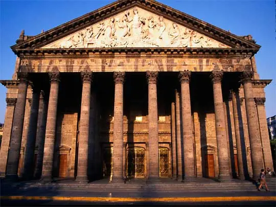 In the photo: the city of Guadalajara in Mexico