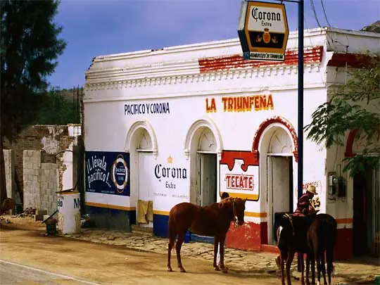 In the photo: the city of La Paz in Mexico