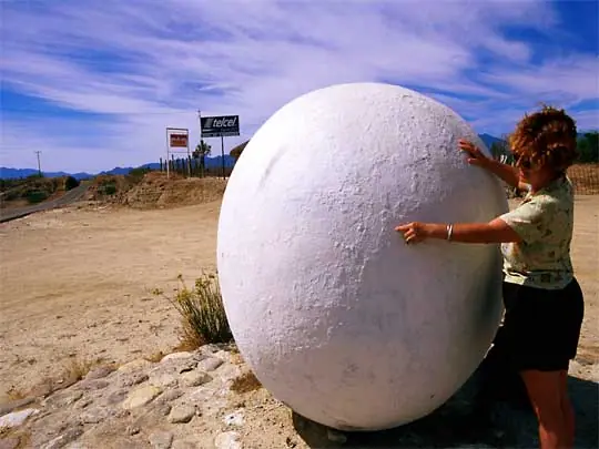 In the photo: the city of La Paz in Mexico