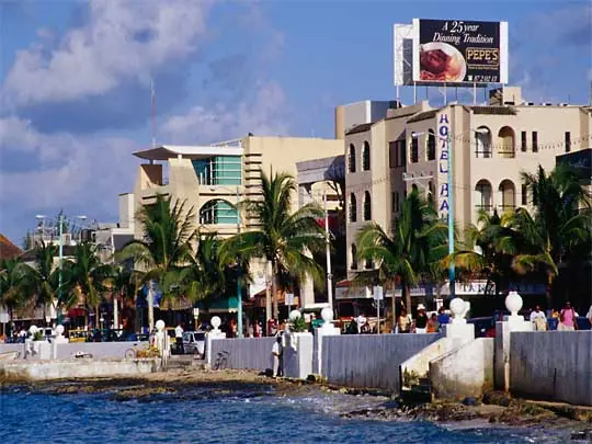 In the photo: Cozumel Island in Mexico