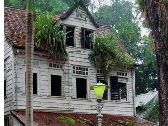 In the photo: the capital of Suriname, Paramaribo