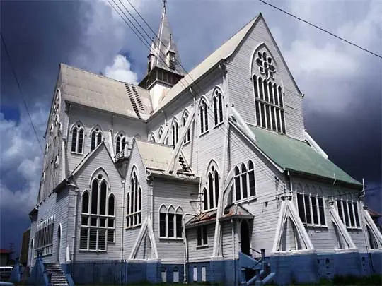 In the photo: Georgetown, the capital of Guyana  