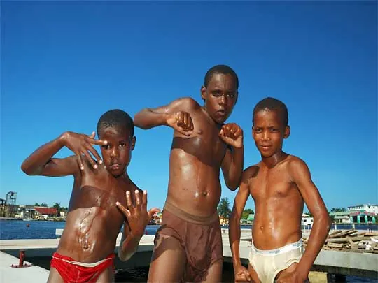 in photo: Belize City, Belize 