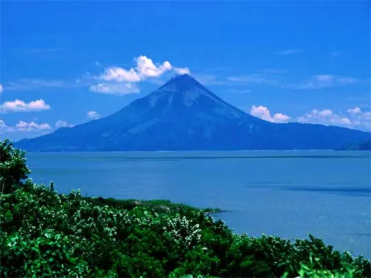 In the photo: the capital of Nicaragua. Managua city