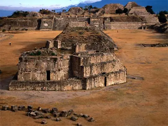In the photo: Oaxaca City  in Mexico