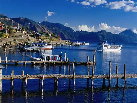 in the photo: Lake Atitlan in Guatemala