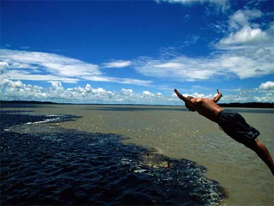 In photo: The river Amazon in Brazil 