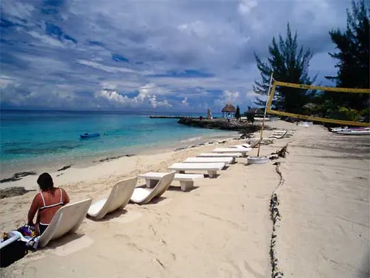 In the photo: Cozumel Island in Mexico
