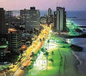in photo: Fortaleza, the beach resort of Brazil
