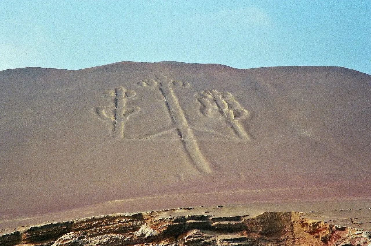 in the photo: Paracas Peninsula in Peru 