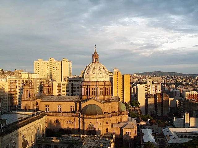 in photo: Porto Alegre  city in Brazil