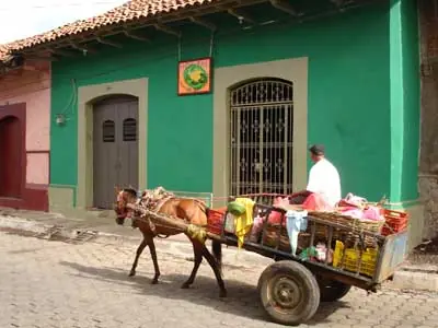 In the photo: the city of Leon in Nicaragua