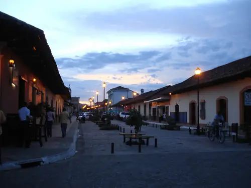 In the photo: the city of Granada in Nicaragua