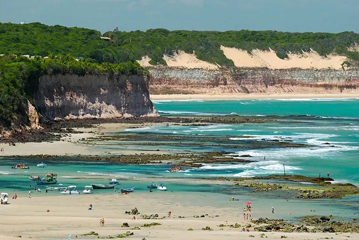 in photo: Sea Resort  Praia de Pipa in Brazil 