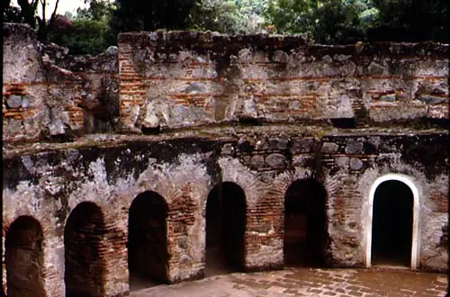 In the photo: Antigua de Guatemala city in Guatemala