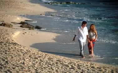 In the photo: a romantic vacation in Mexico