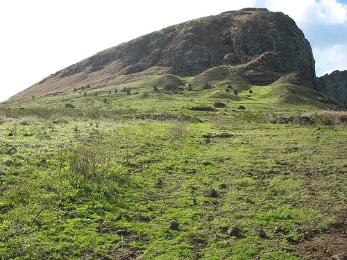 on photo: Easter Island in Chile 