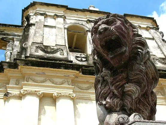 In the photo: the city of Leon in Nicaragua