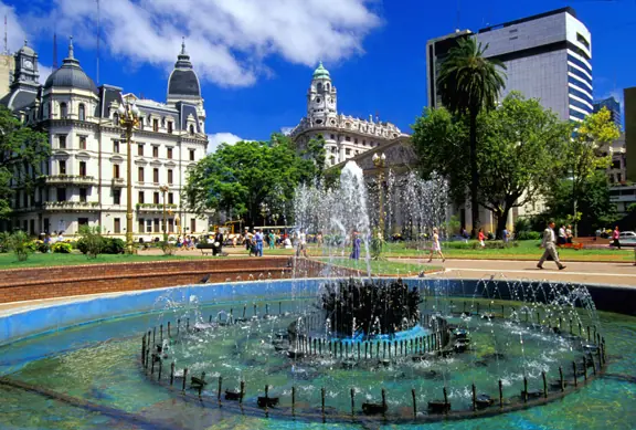 in photo: Buenos Aires, the capital of Argentina