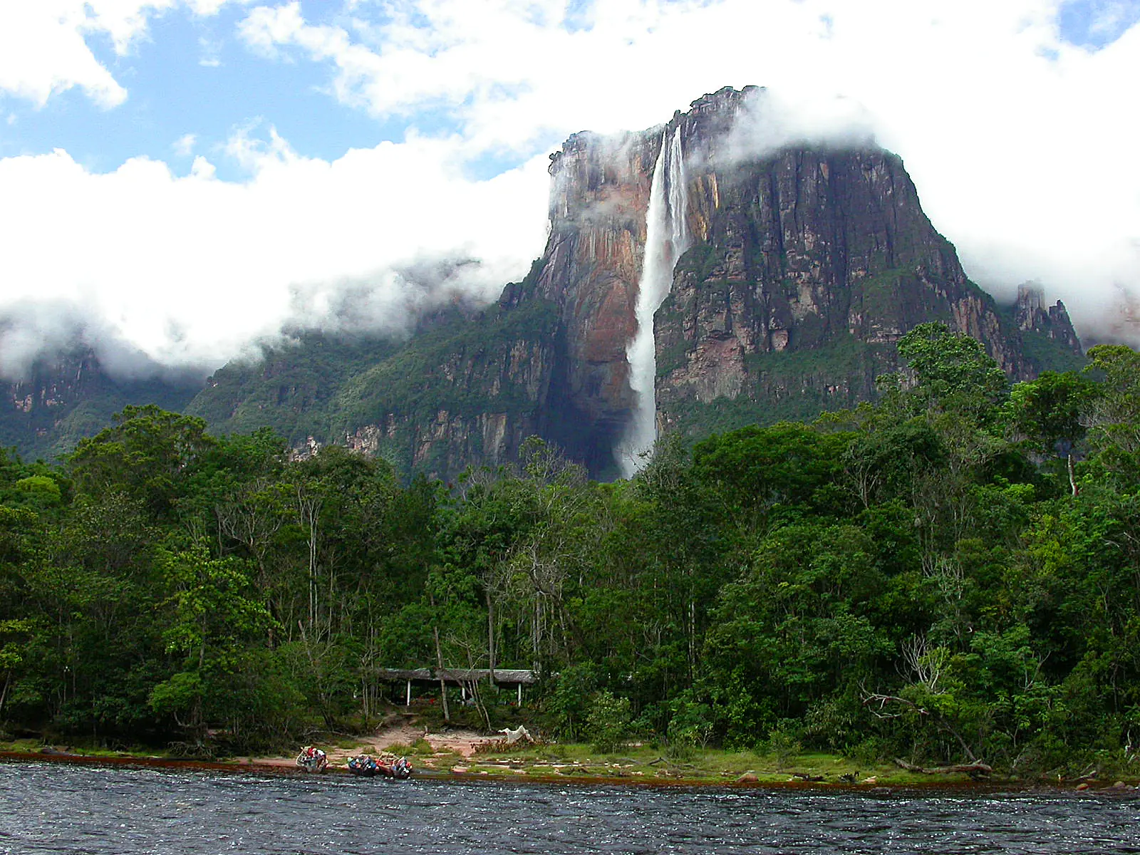 In the photo:  Angel Falls, Venezuela