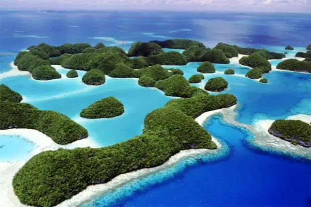 In the photo: Galapagos Islands in Ecuador