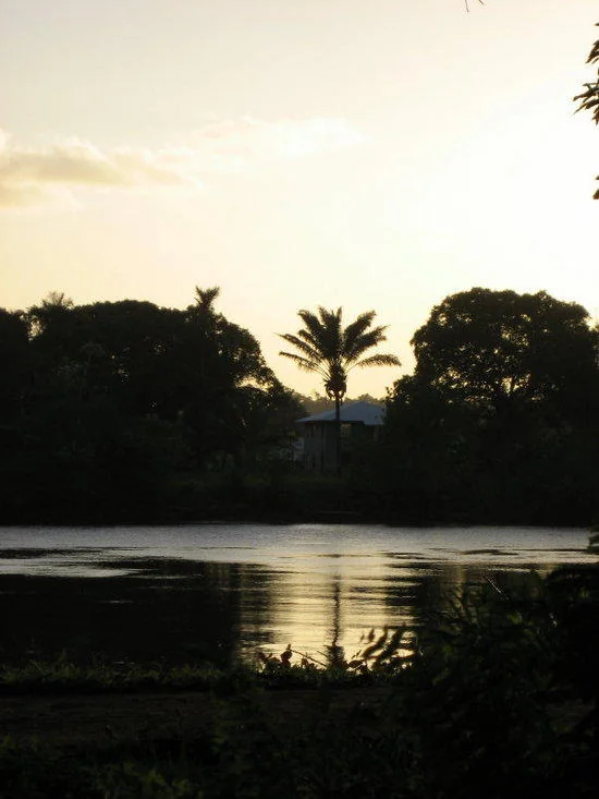 In the photo: ecotourism in Guyana
