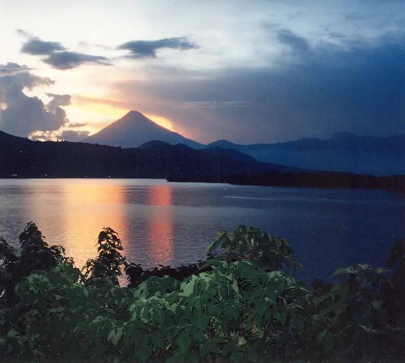 in the photo: Lake Atitlan in Guatemala