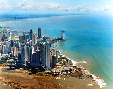 In the photo: Panama City in Panama