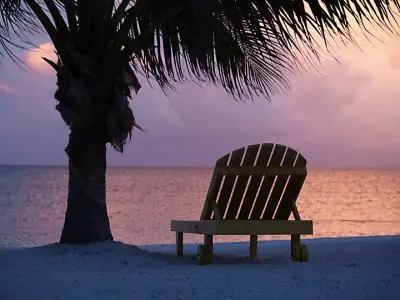 in photo: the island of Ambergris Caye, Belize