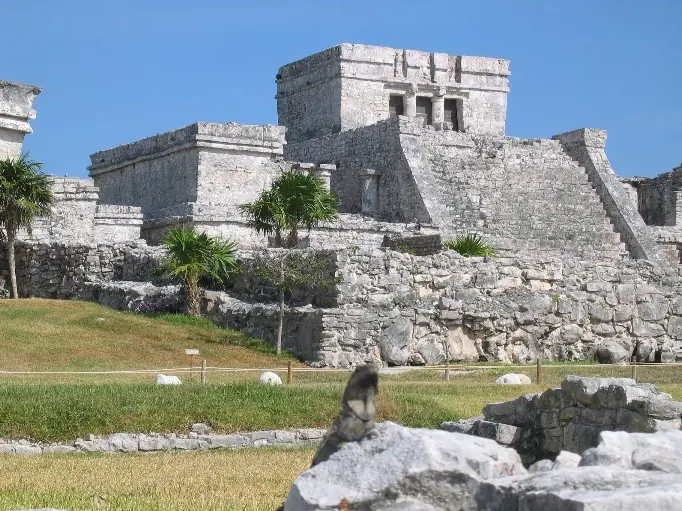 in the photo: Pyramid in Chichen Itza, Mexico