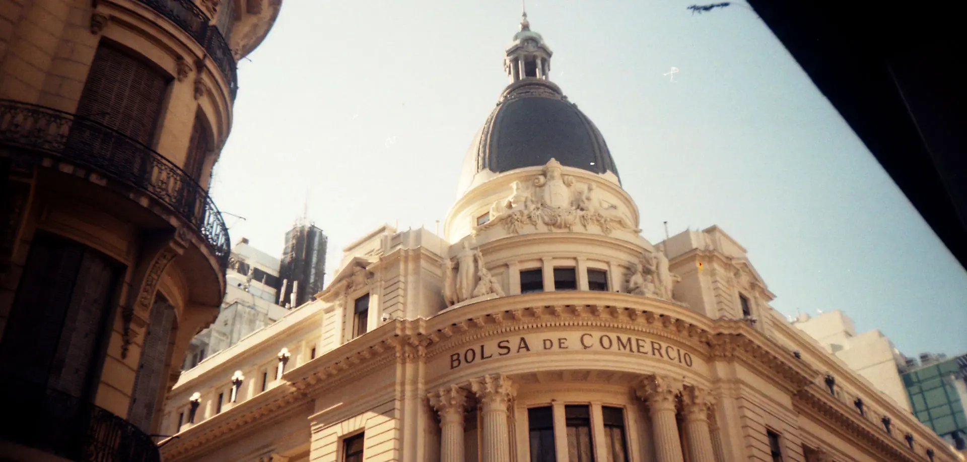 Buenos Aires cityscape with domed buildings, Argentina – urban architecture, wide avenues and historic roofs