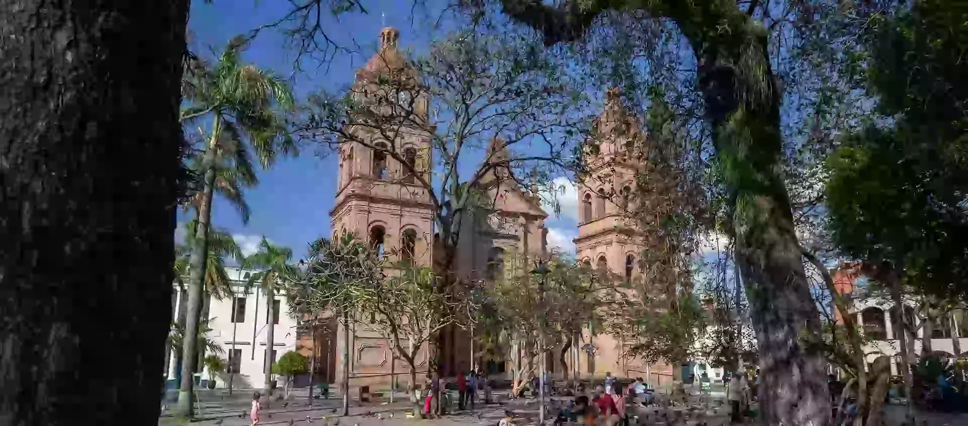 in photo: the Cathedral in the city of Santa Cruz, Bolivia 