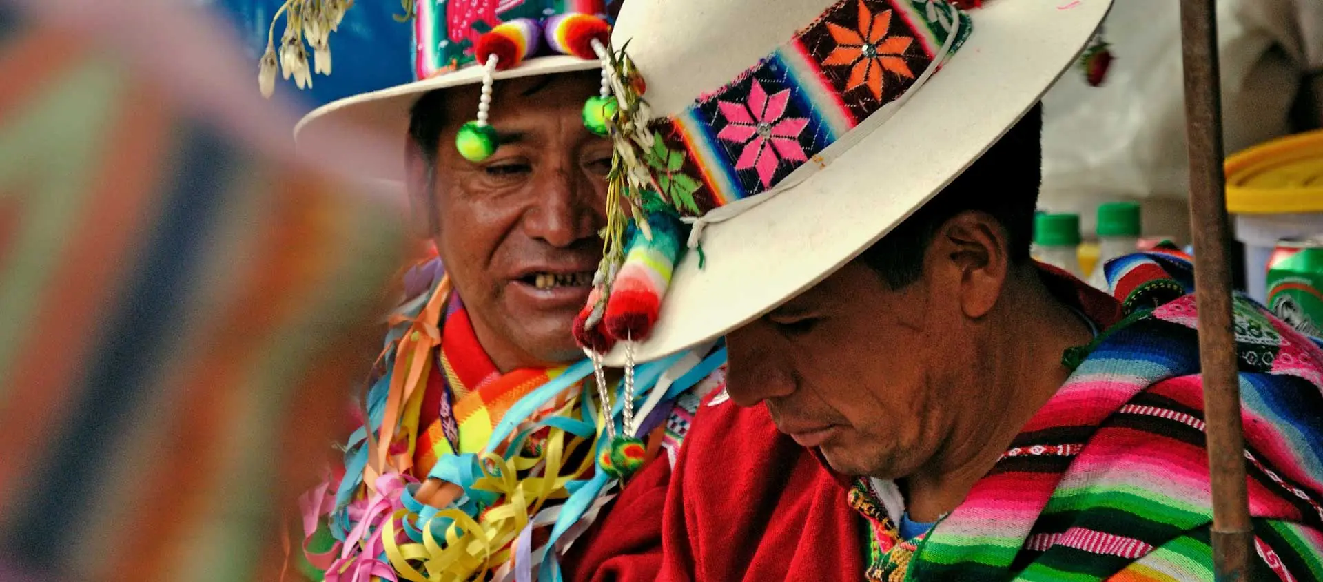 in photo: Carnival in Oruro, Bolivia 
