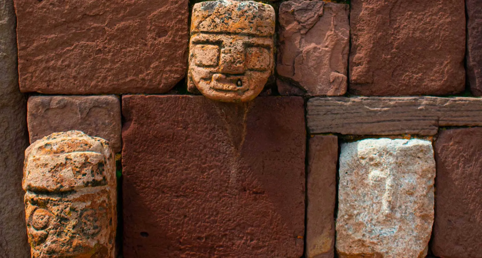 in the photo: Tiwanaku, Bolivia 