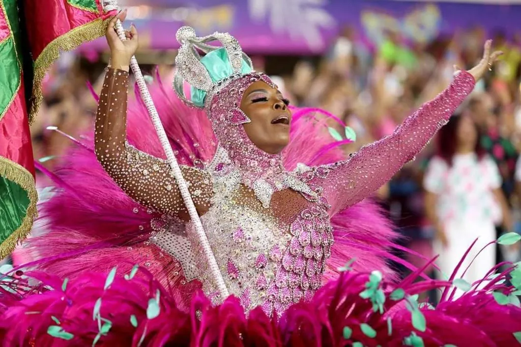 Tropical Carnival in Brazil 