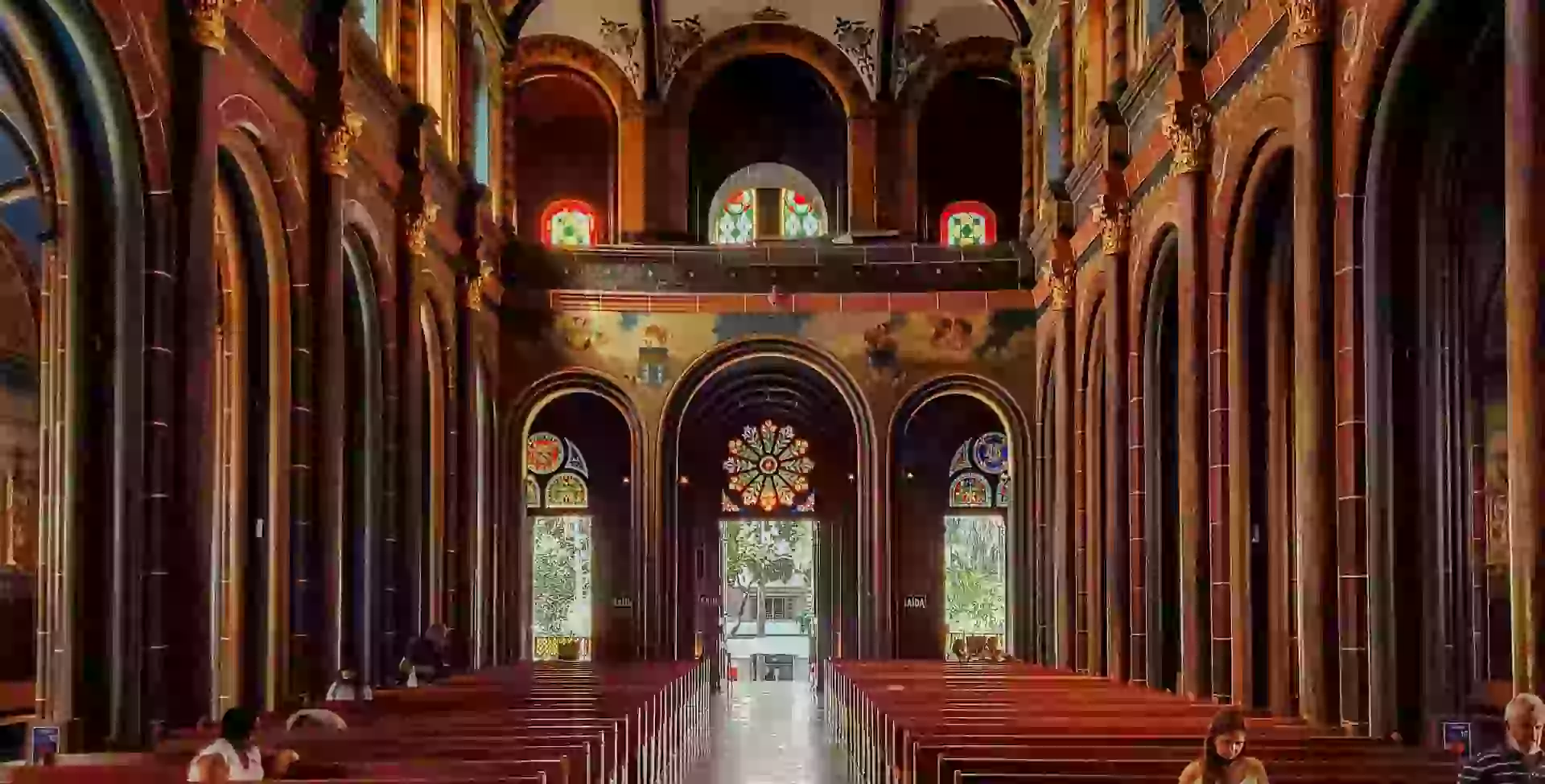 in photo: the Cathedral in Belo Horizonte, Brazil 