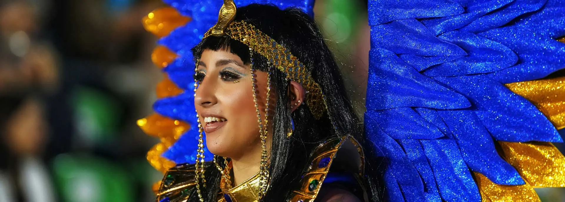 Carnival costume of a Champions Parade participant in Rio