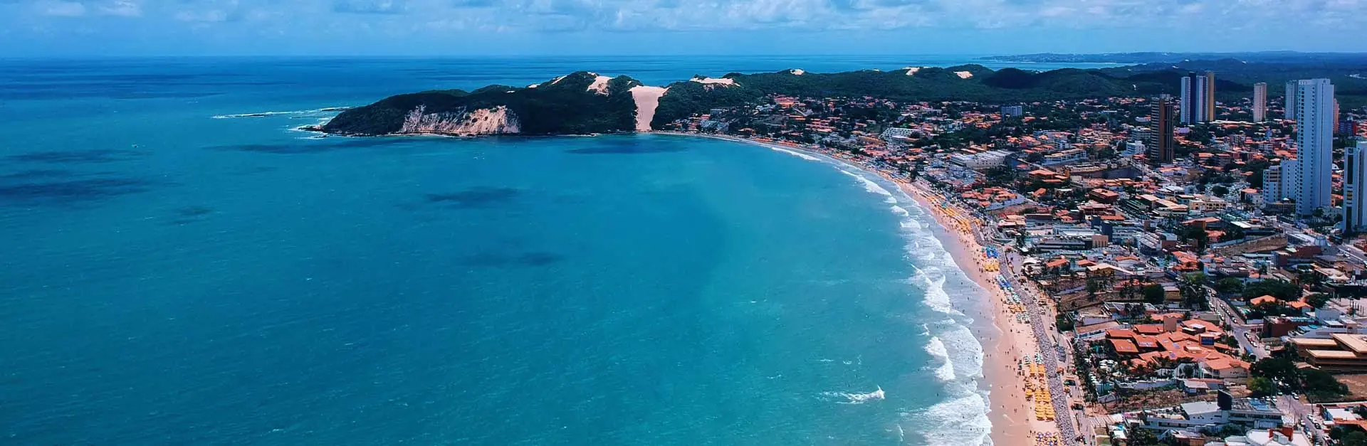in photo:  Sea resort of Natal in Brazil 