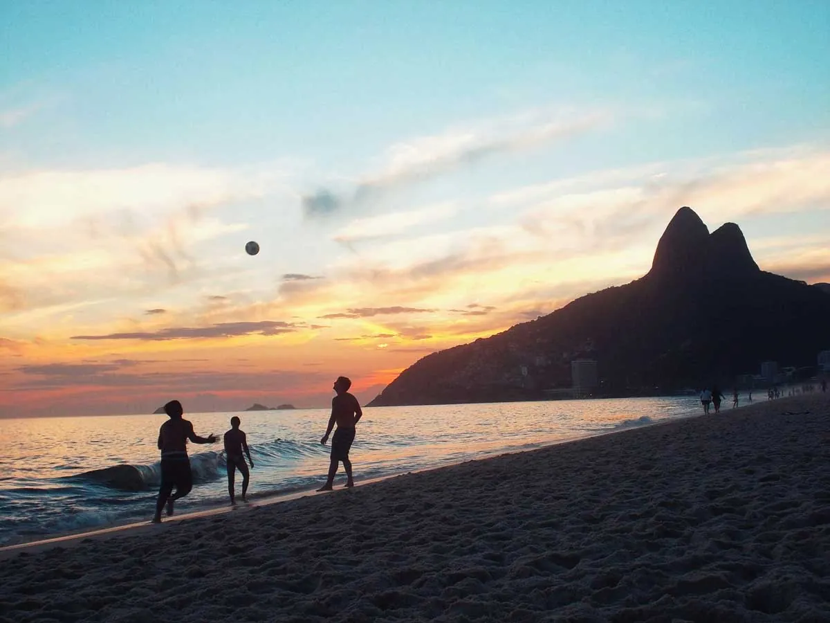 Copacabana beach, Rio de Janeiro, Brazil