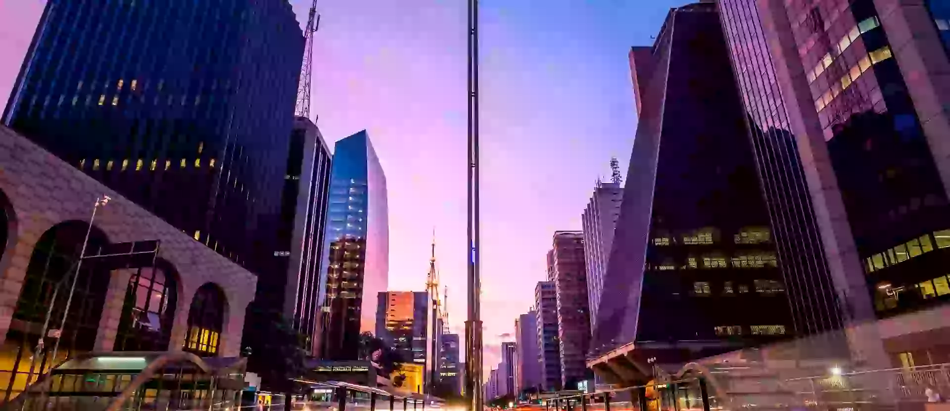 in photo: the city of São Paulo in Brazil 