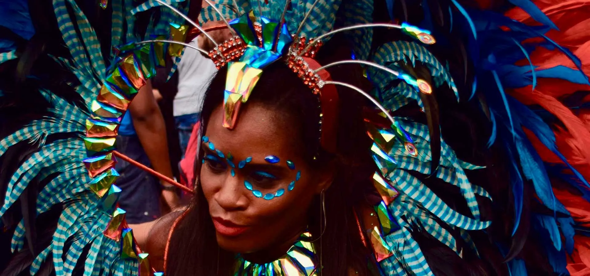 Girl at Rio Carnival, Brazil