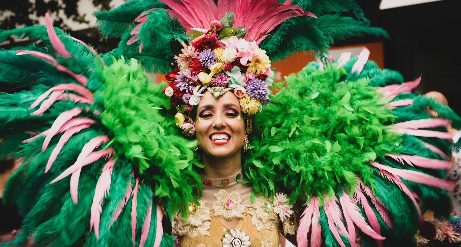 Champions Parade at Rio Carnival, six best samba schools at the Sambadrome